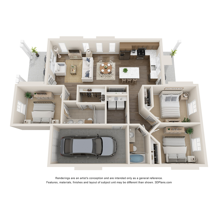 Magnolia floor plan