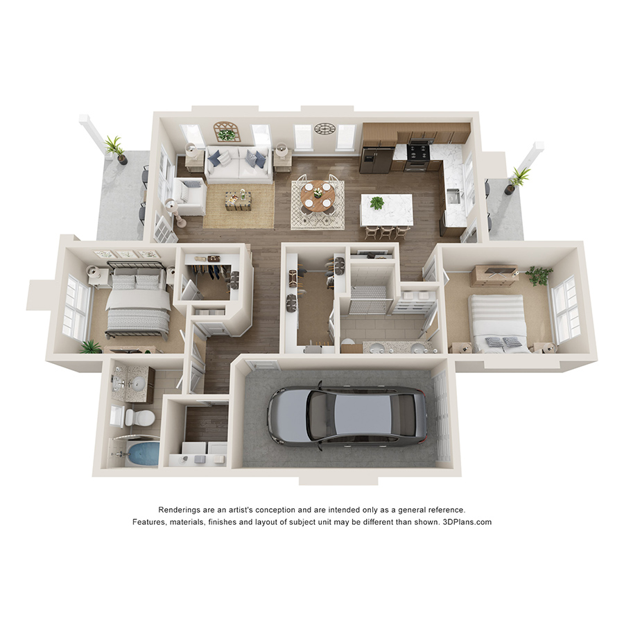 Cypress floor plan