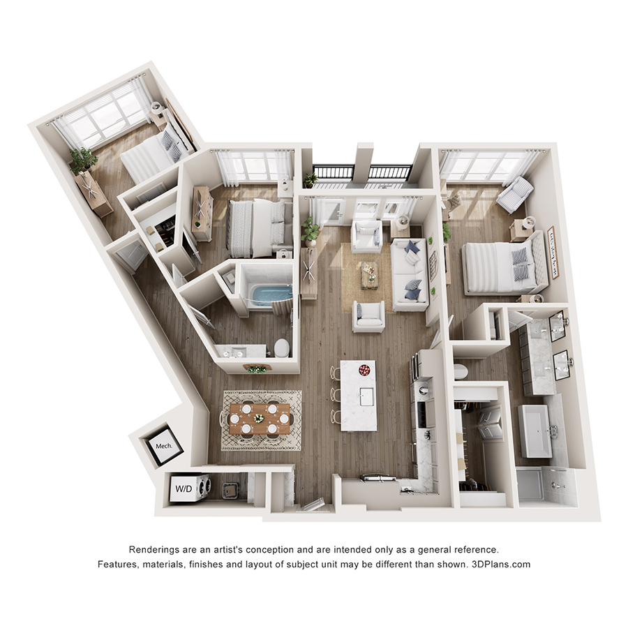 C1 floor plan