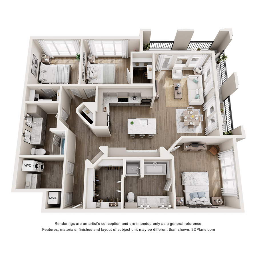 C4B floor plan