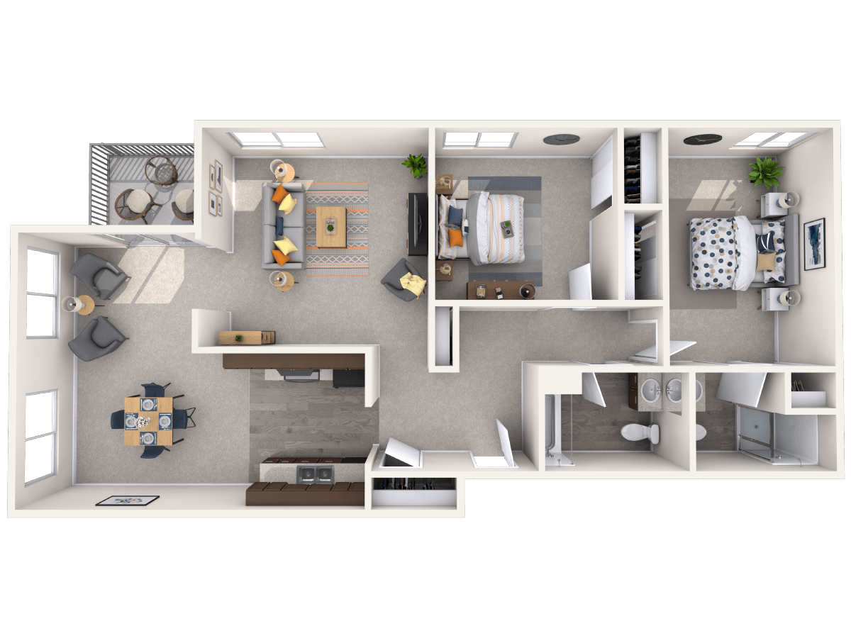 Standard Broadway floor plan