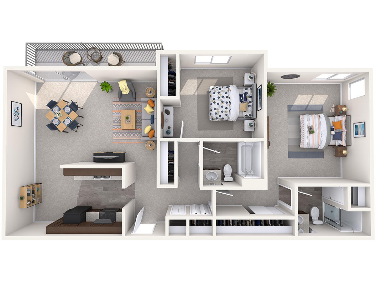 Standard Hampton floor plan
