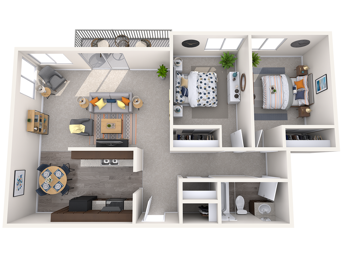 Standard Chelsea floor plan