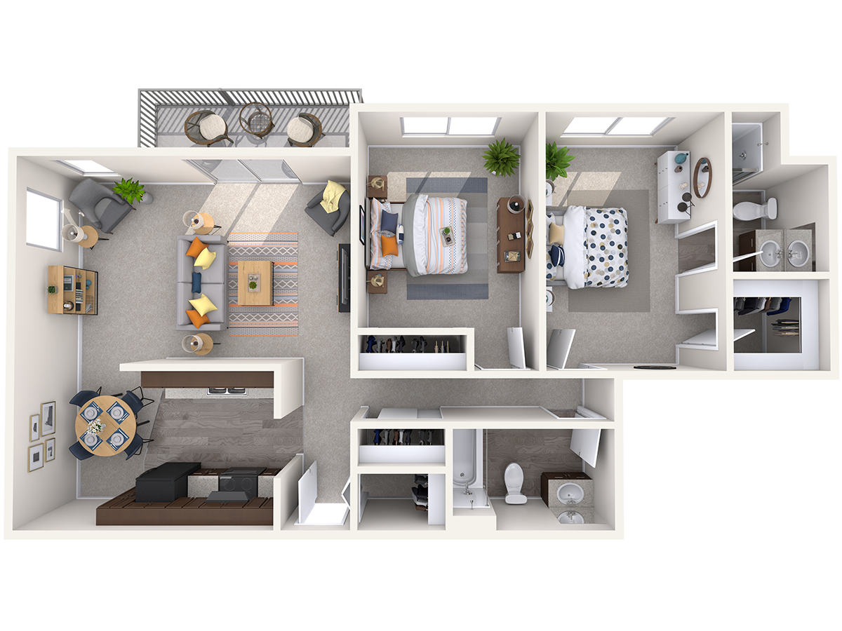 Standard New Yorker floor plan