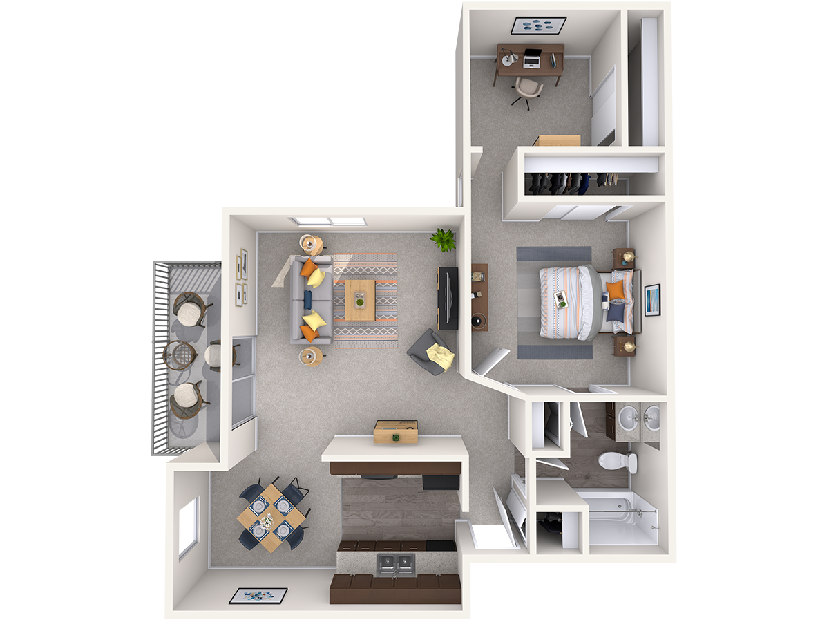 Standard Villager floor plan