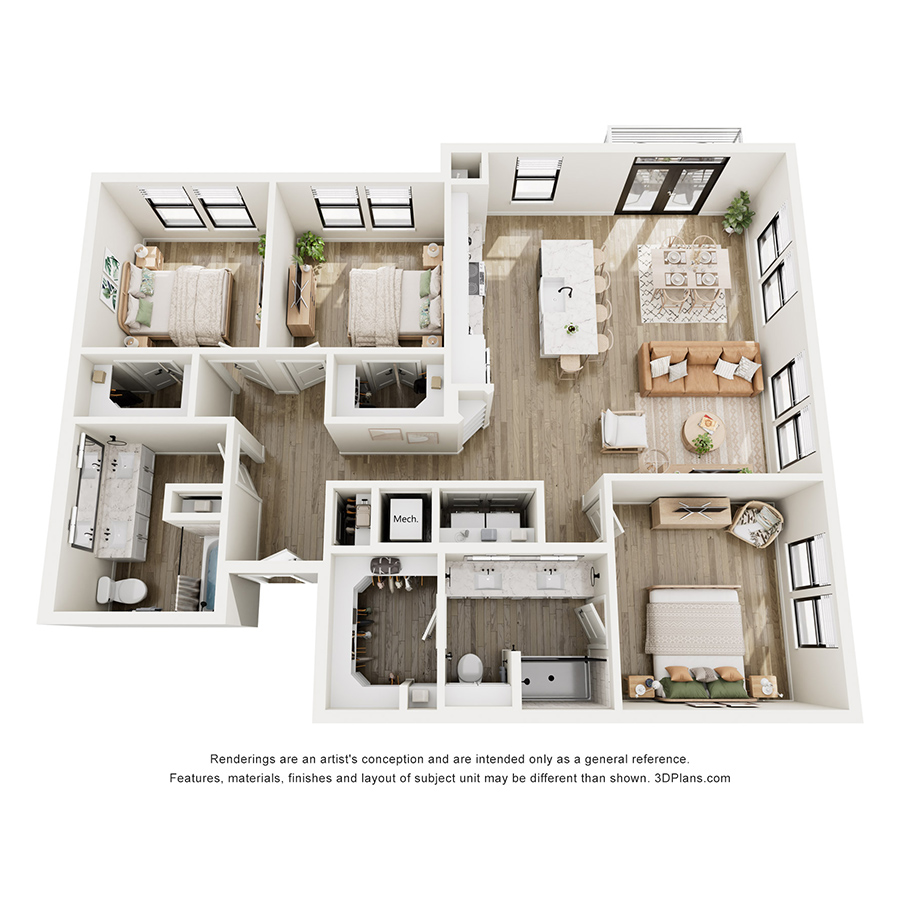 C1 floor plan