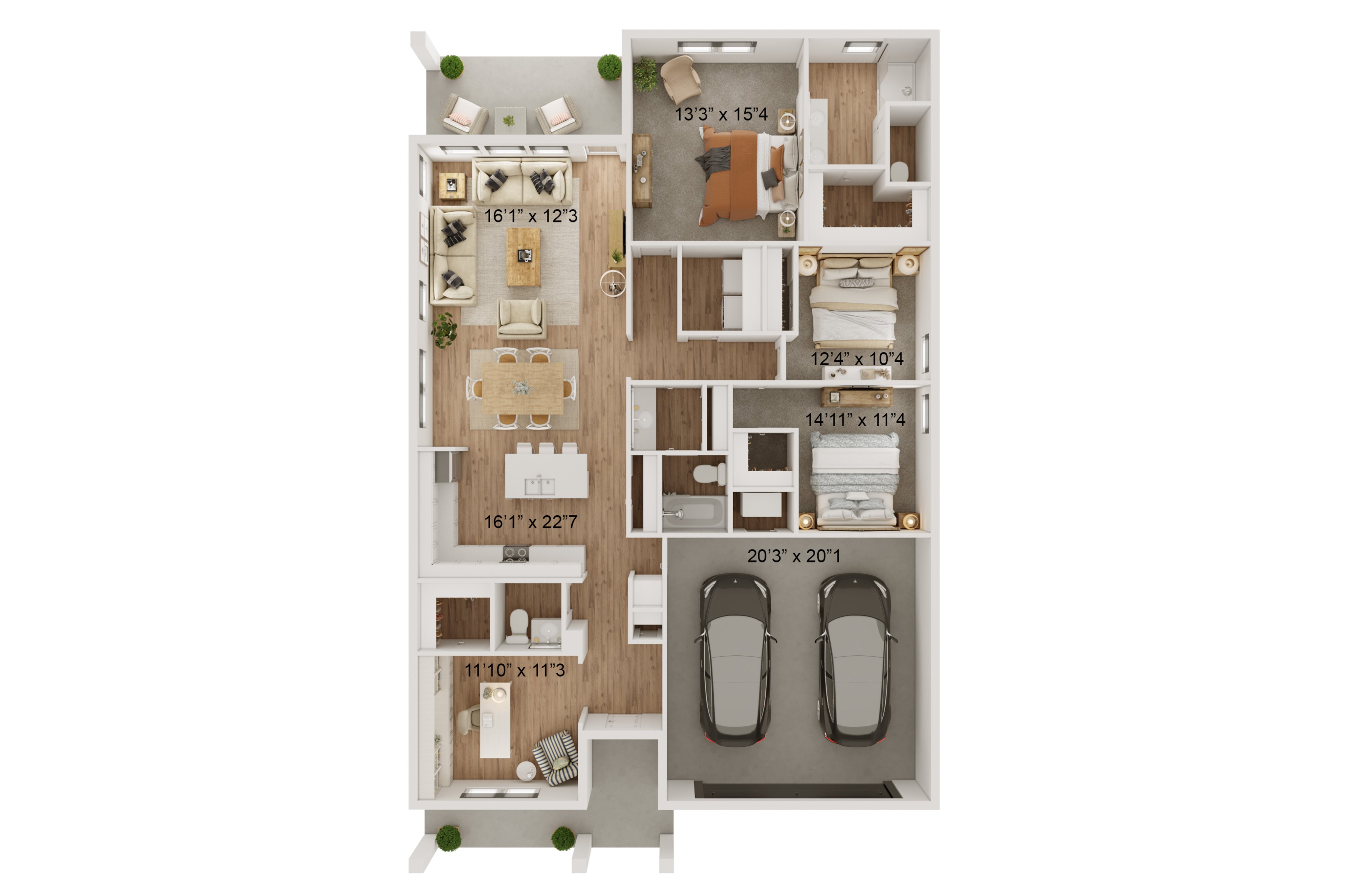 Oasis floor plan