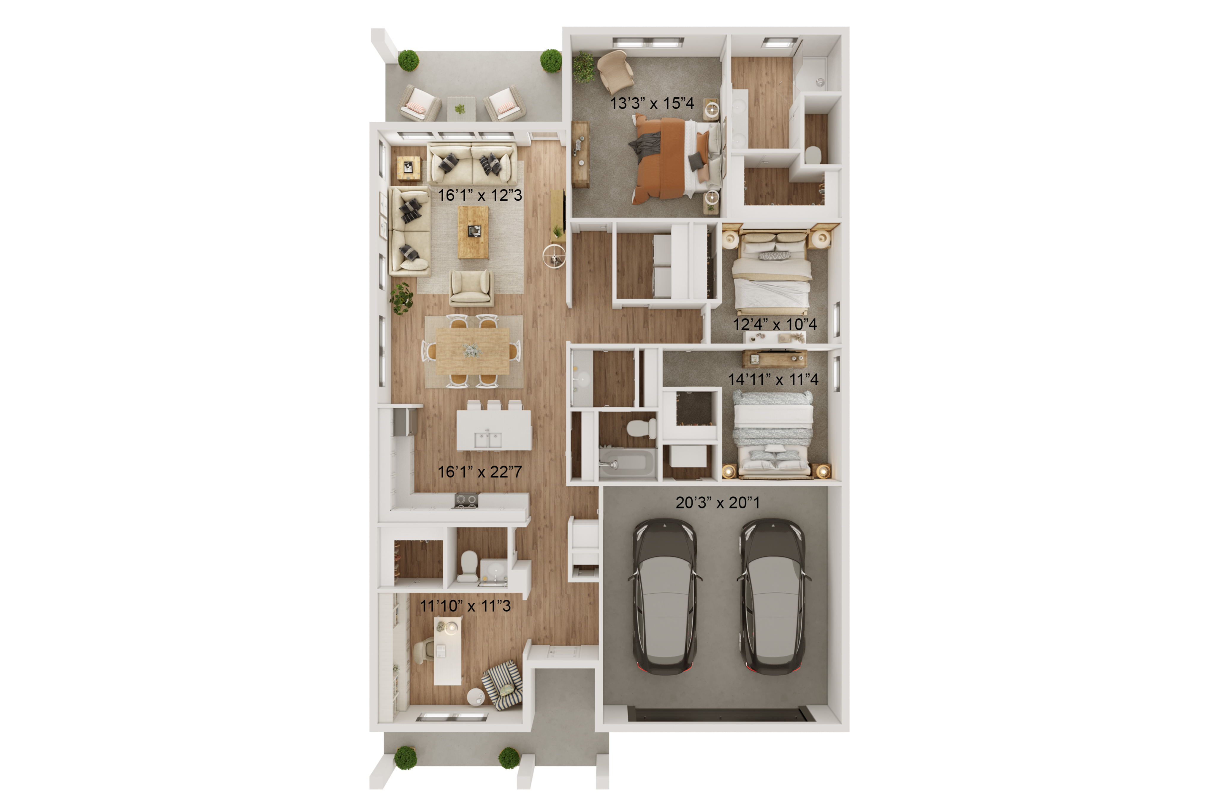 Oasis floor plan