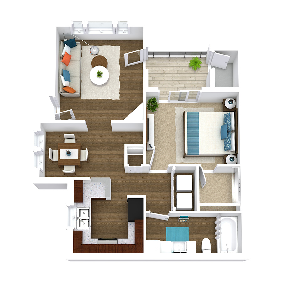 1A floor plan