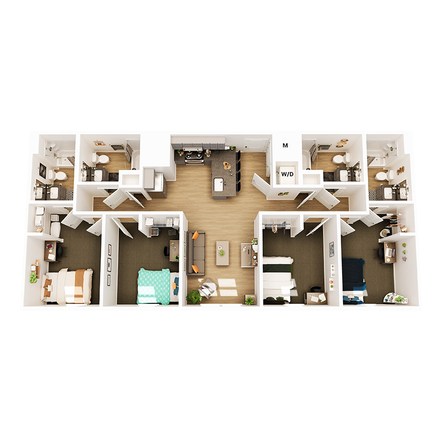 D4A floor plan