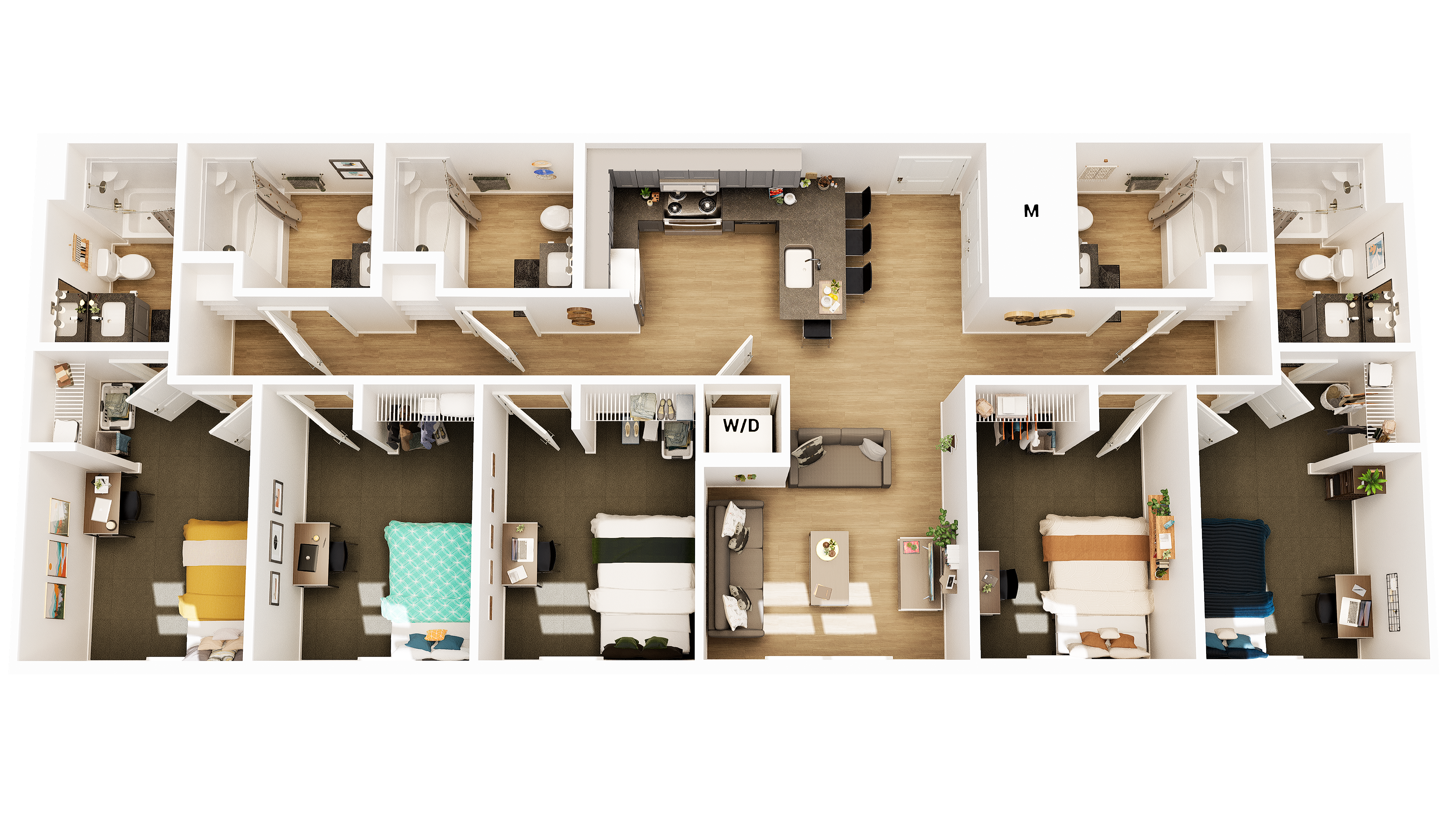 E1 floor plan