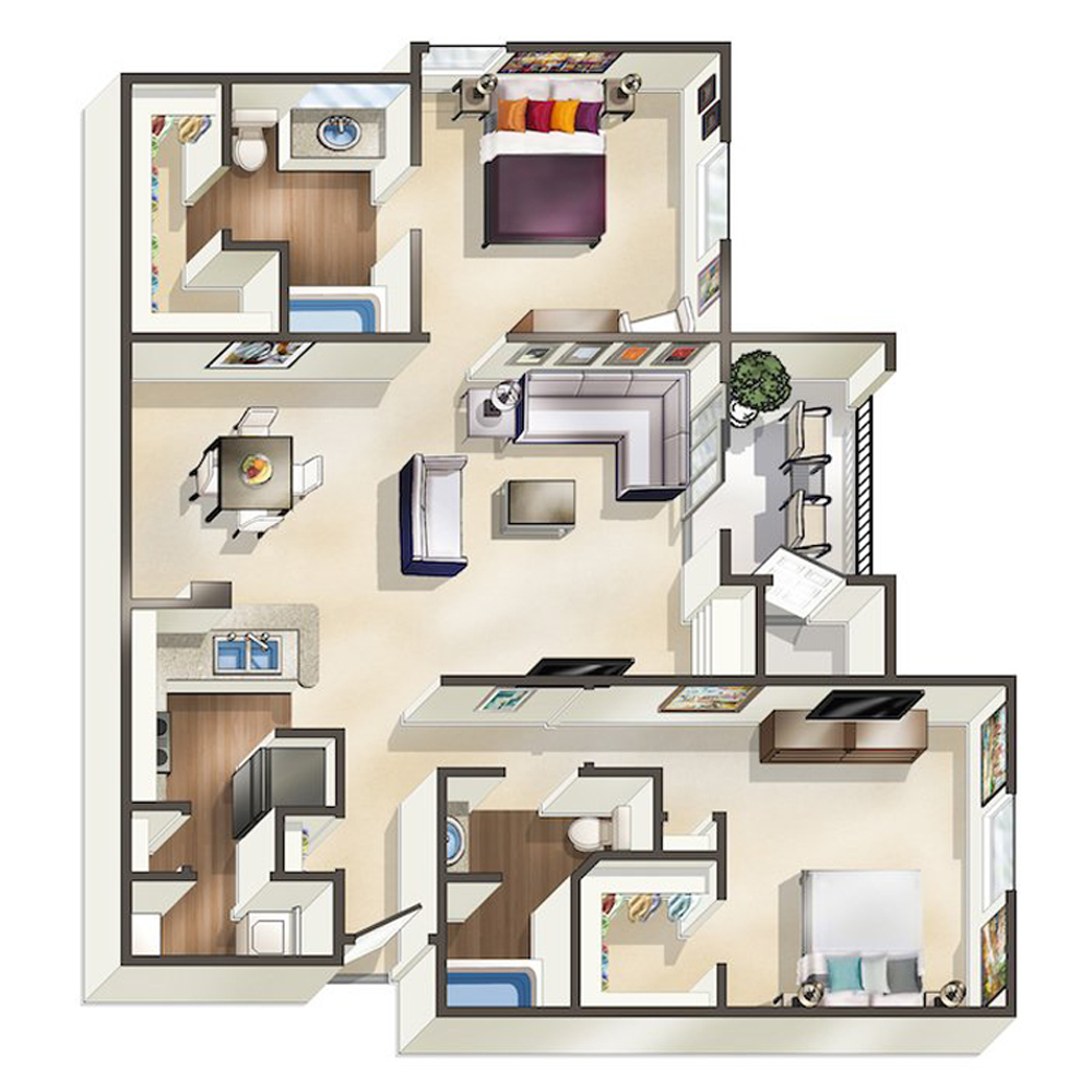 B2BS floor plan