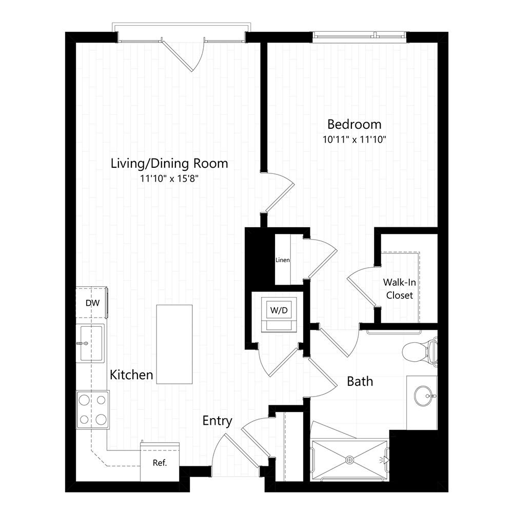 A2.2 floor plan