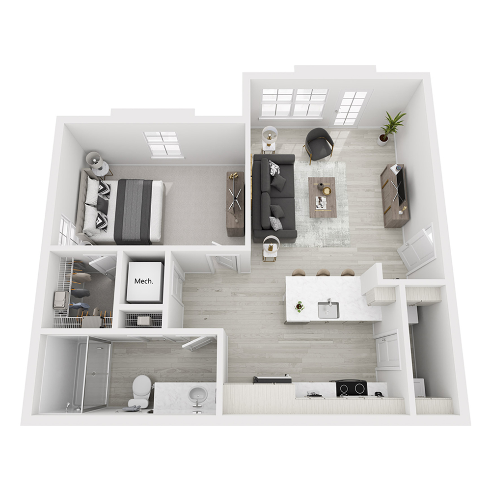A1 floor plan