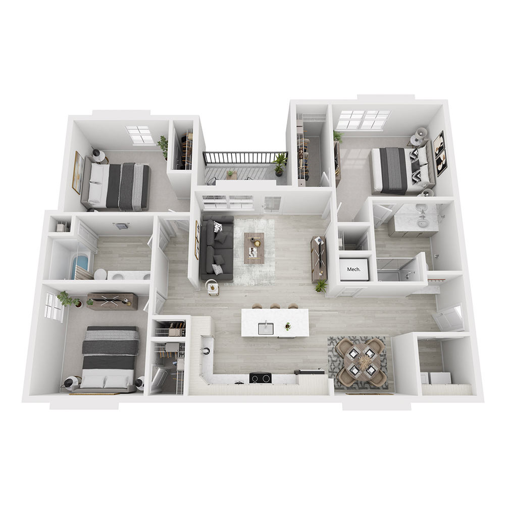 C1 floor plan