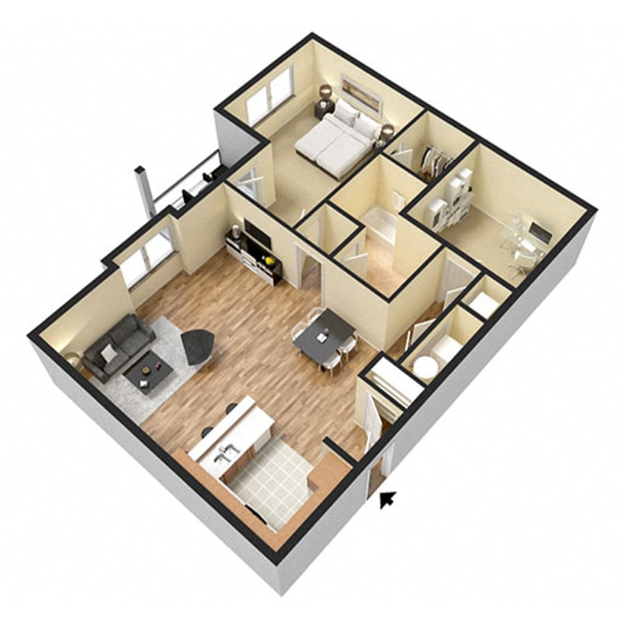 Dickerson floor plan