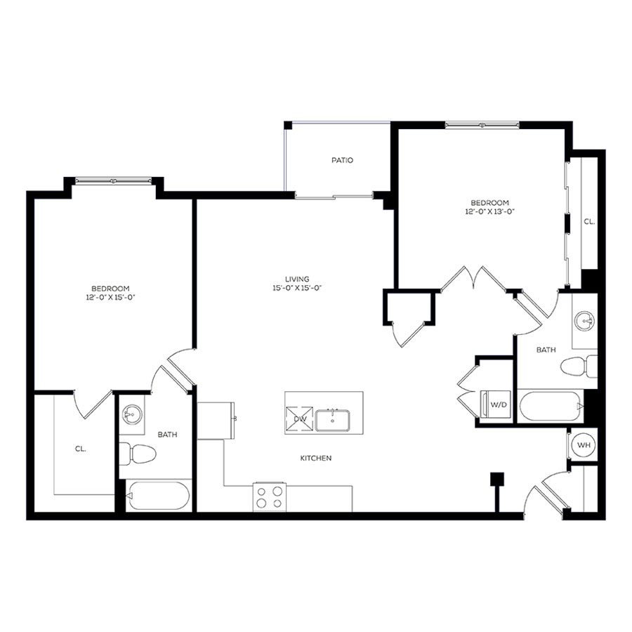 Baker floor plan