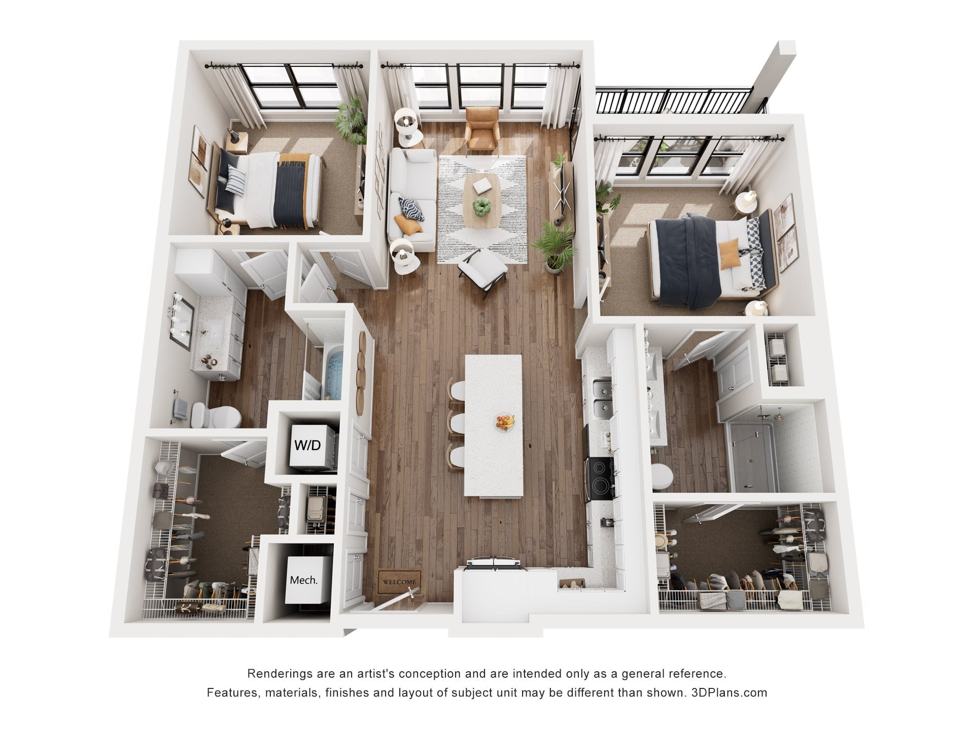 B2 floor plan
