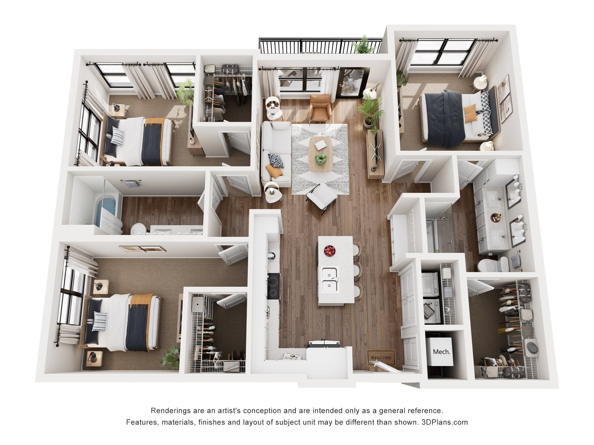 C1 floor plan