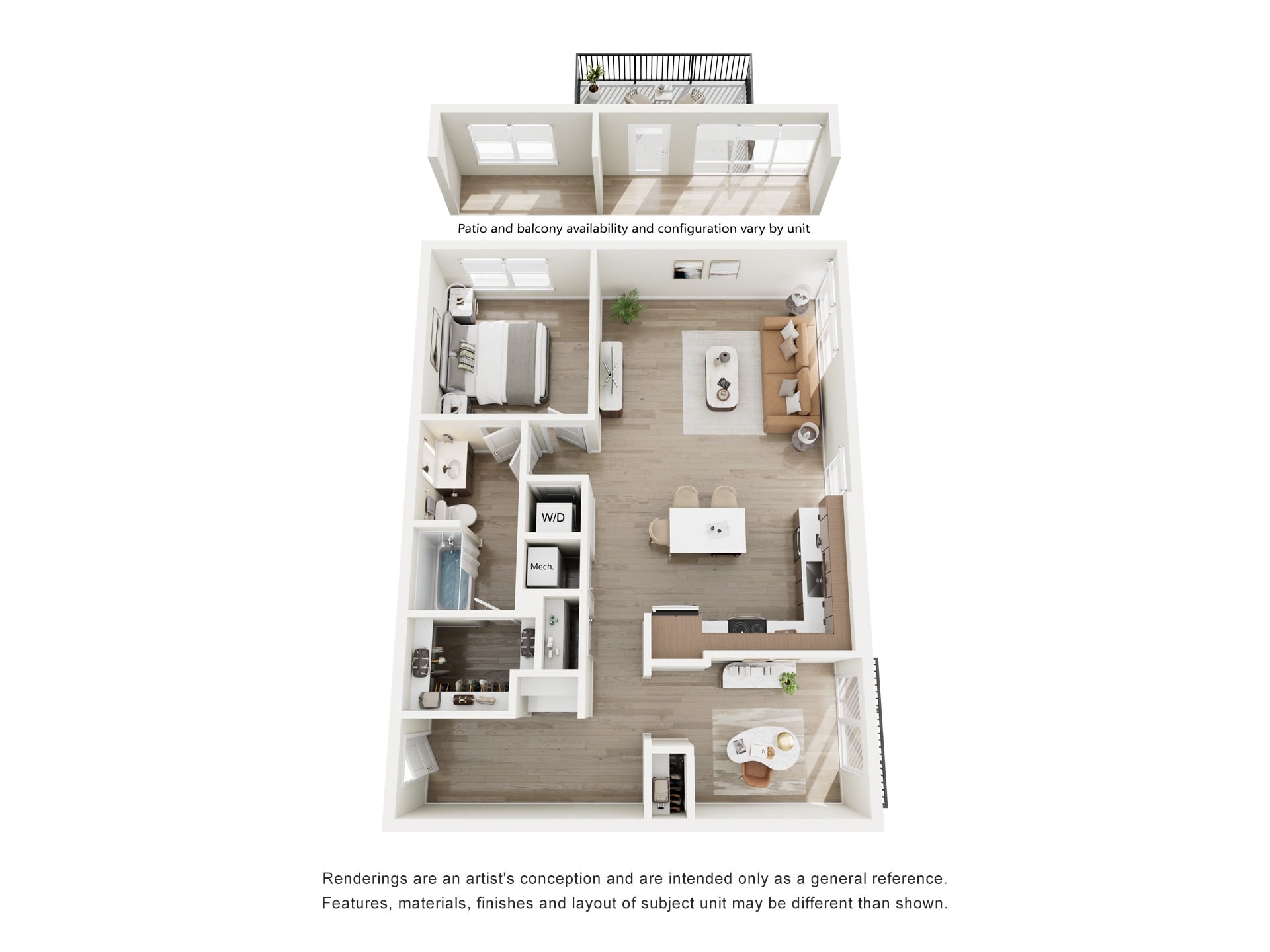 1E1 floor plan