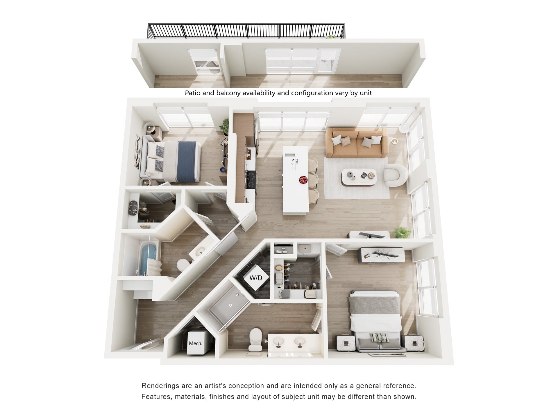 2B4 floor plan