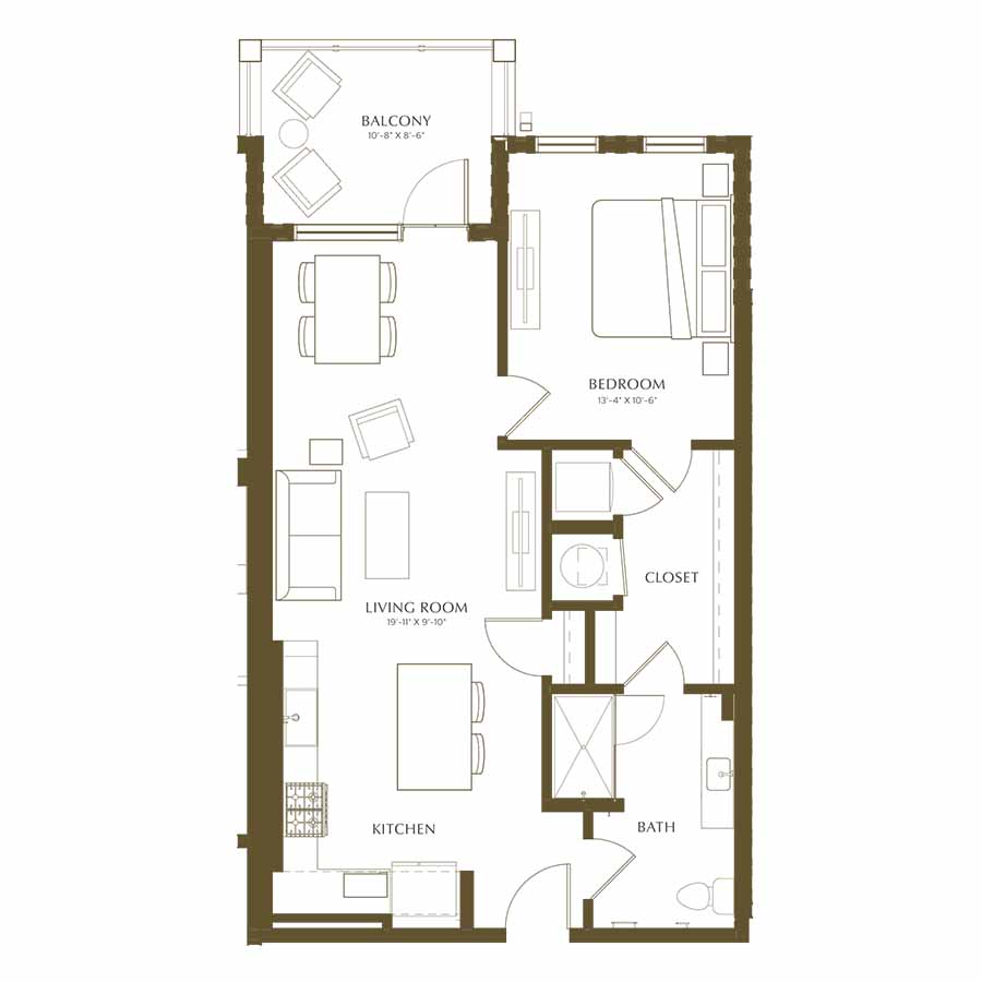 A2 floor plan