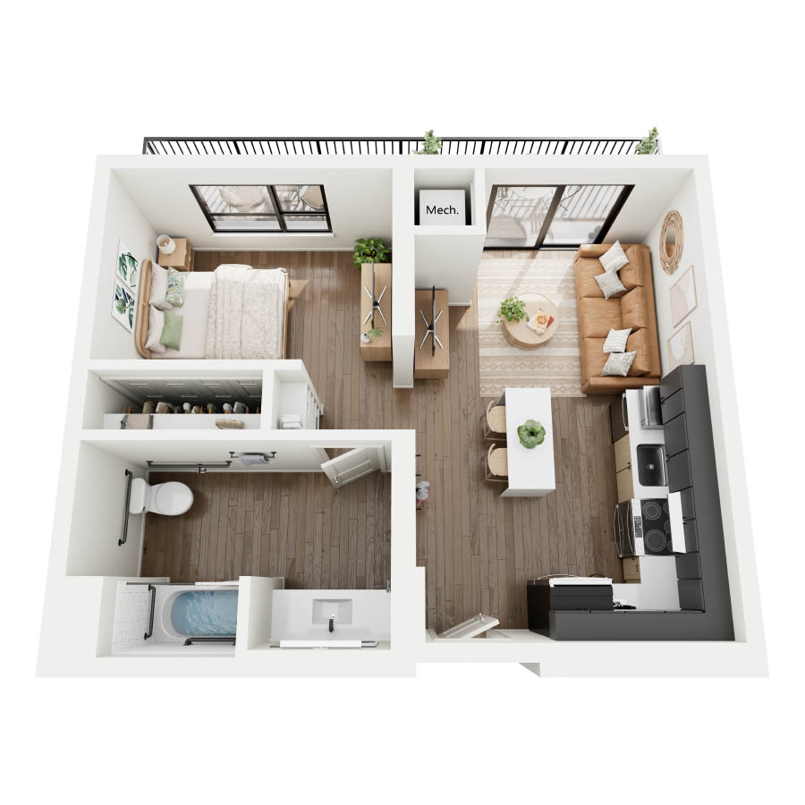 SA1 floor plan