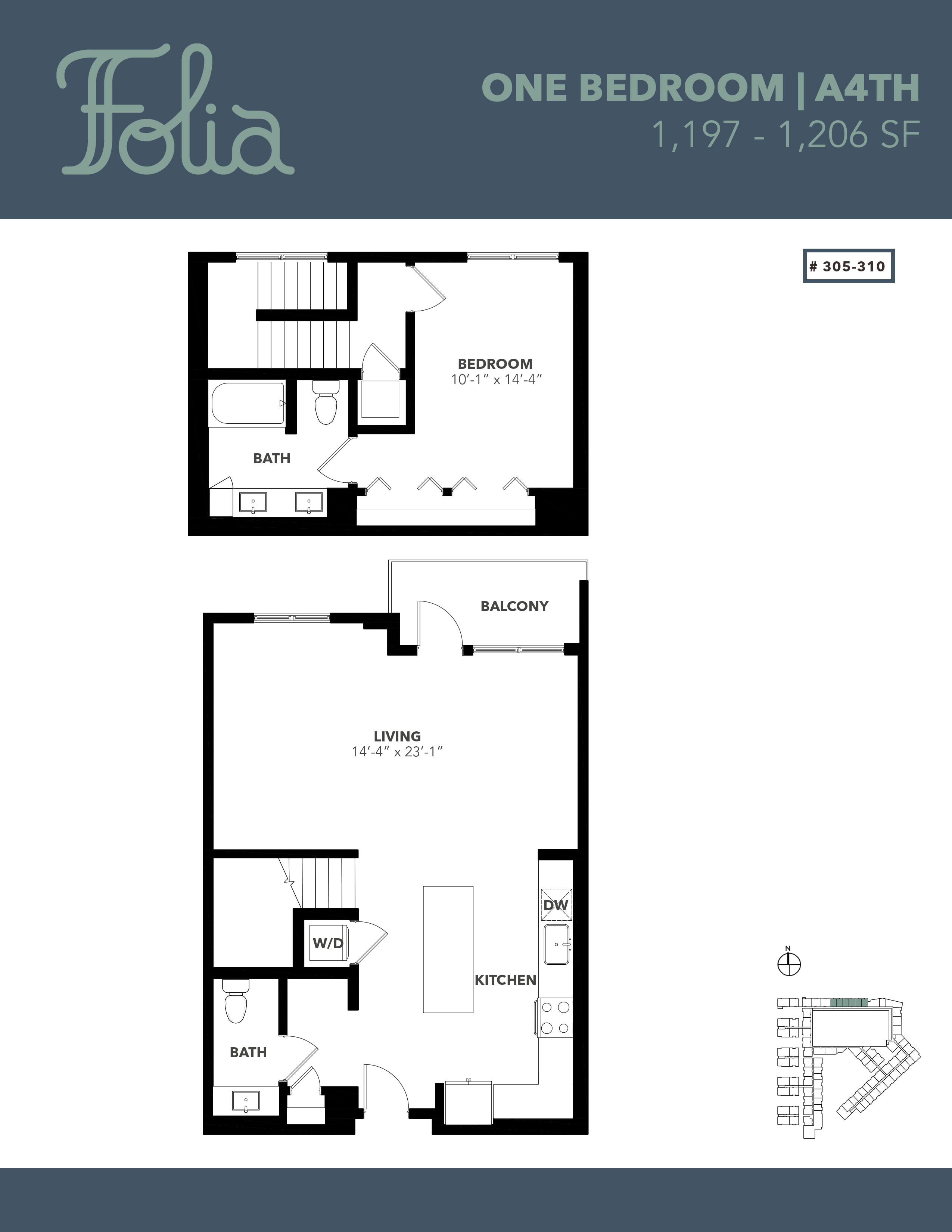 A4TH floor plan