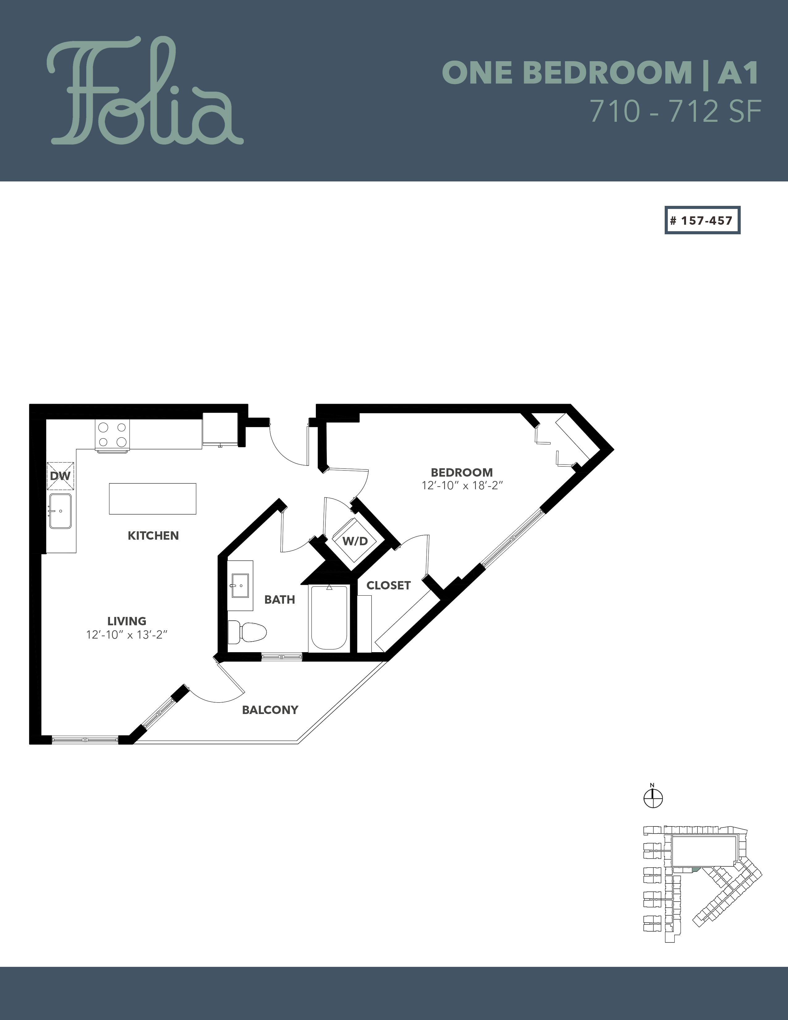 A1 floor plan