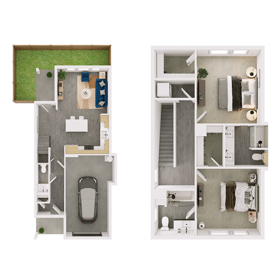 B2 floor plan