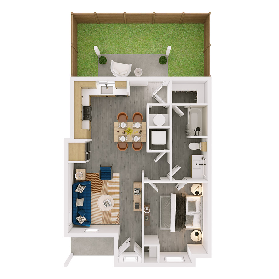 A1 floor plan