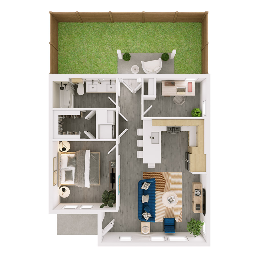 A2 floor plan