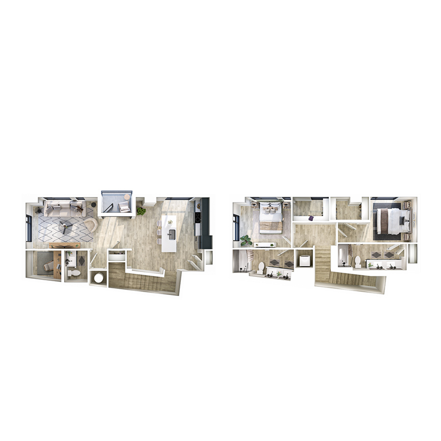 T1 floor plan