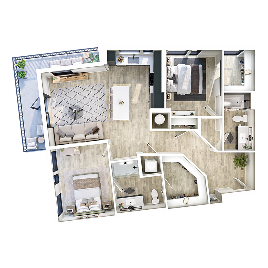B7 floor plan
