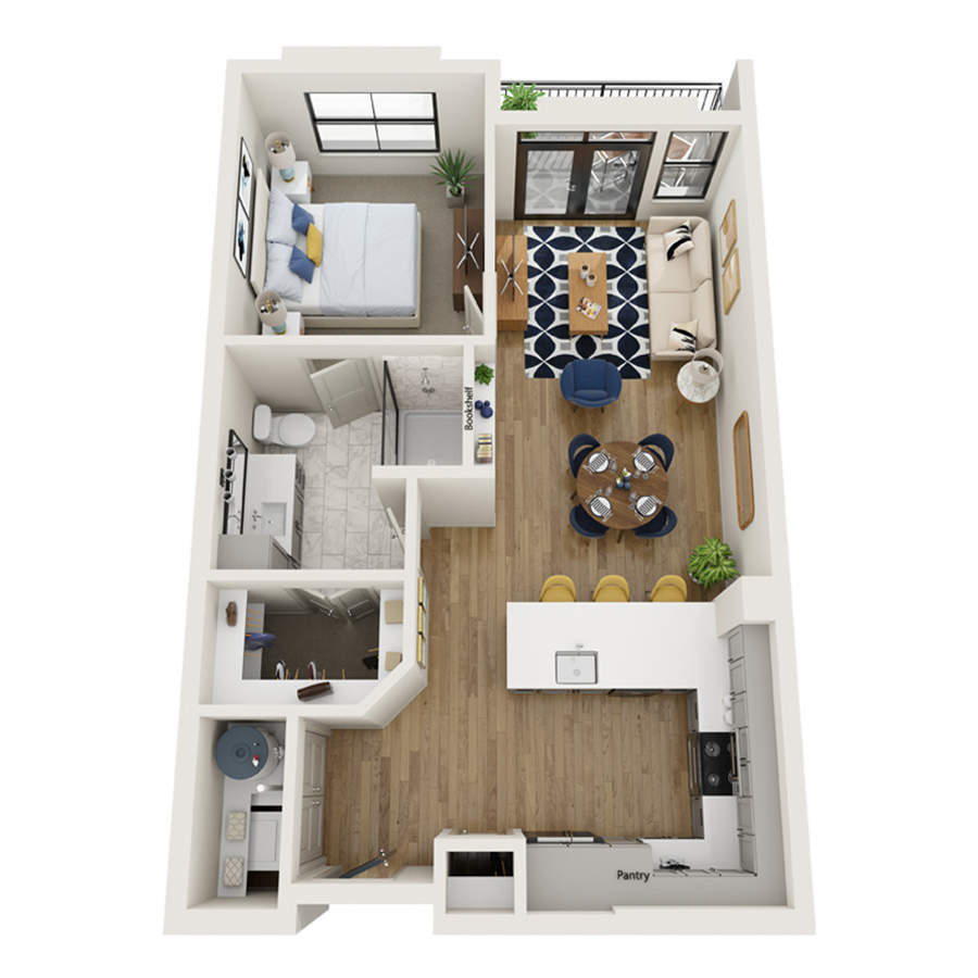 A0 floor plan