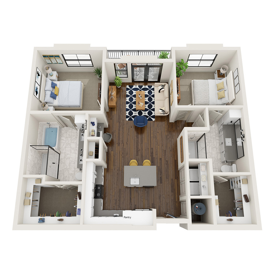 B4 floor plan