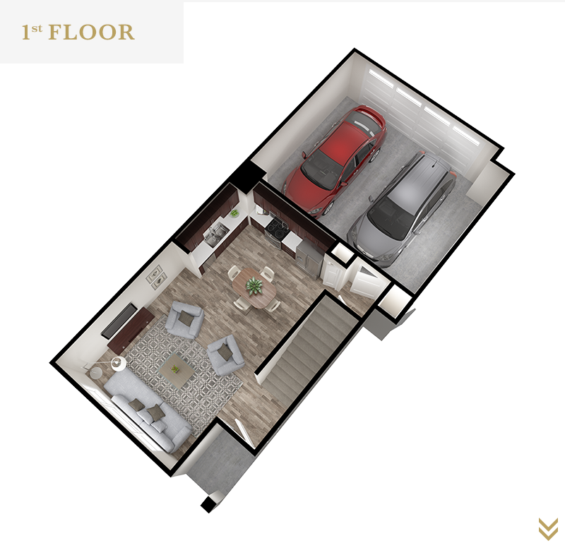 Arrowhead 4-Bed w/Finished Basement floor plan