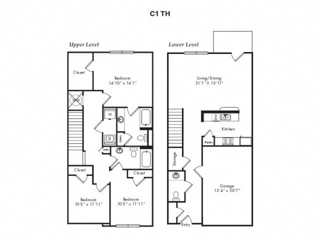 CI TOWNHOUSE floor plan