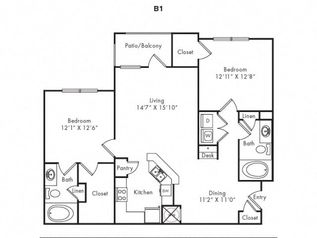 B1 floor plan