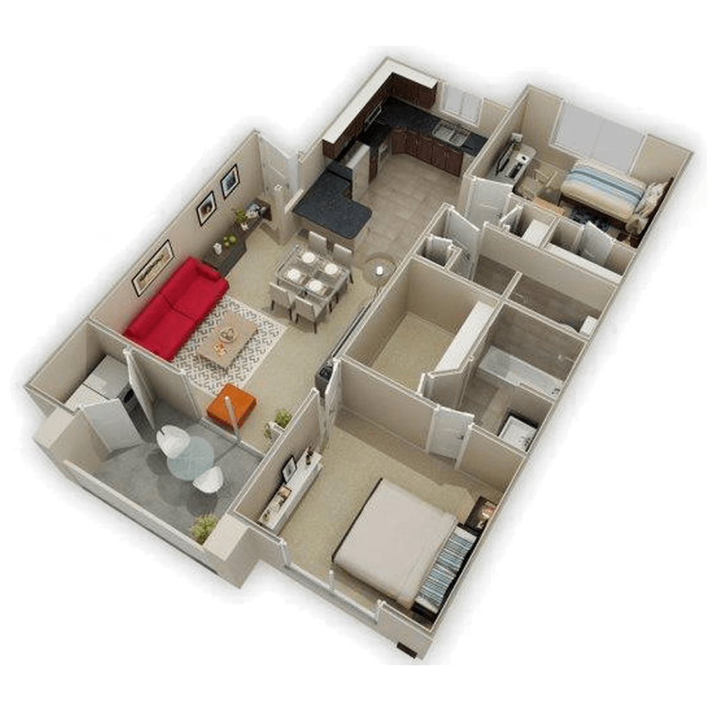 B2 floor plan