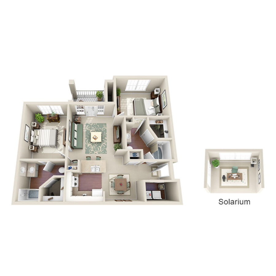 B1R floor plan