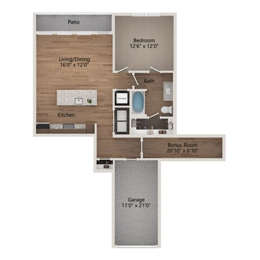 A2-G floor plan