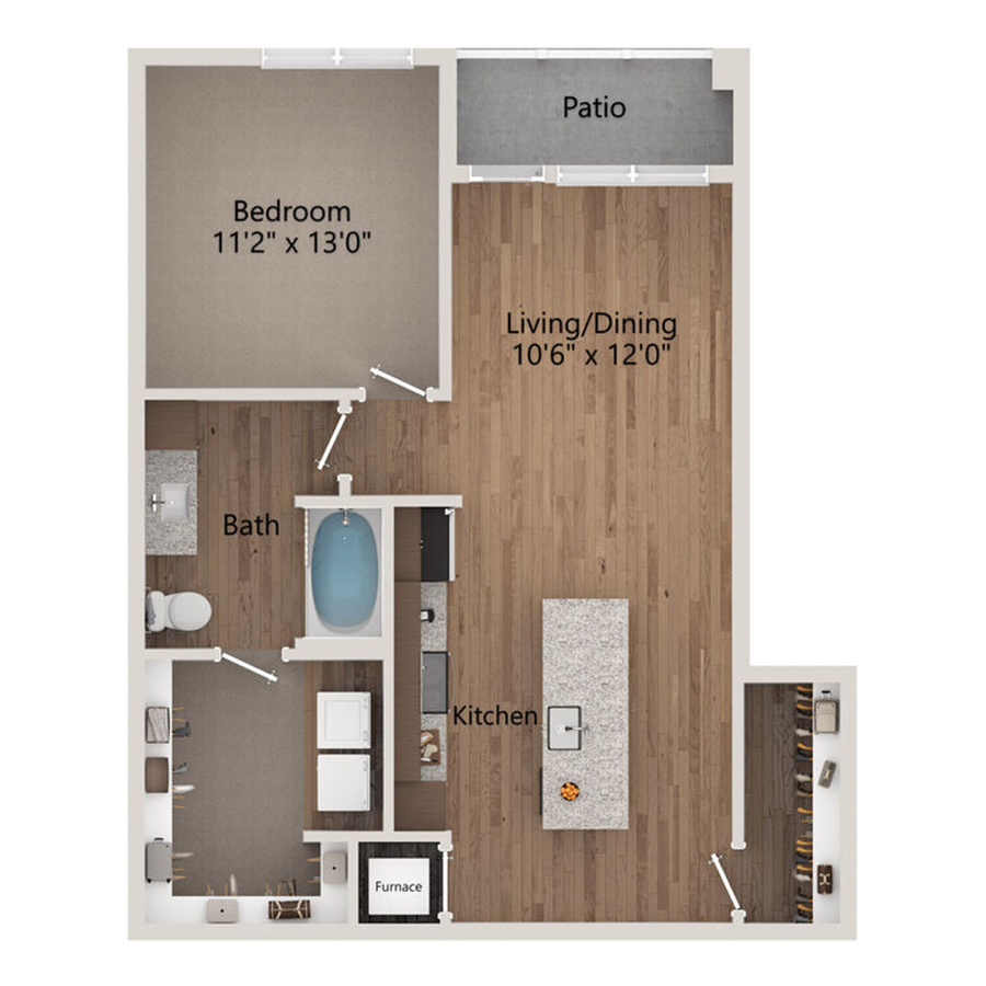 A4 floor plan