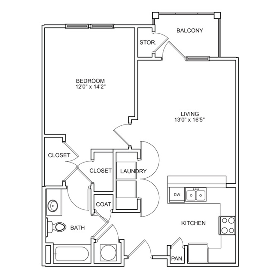 Southwood II floor plan