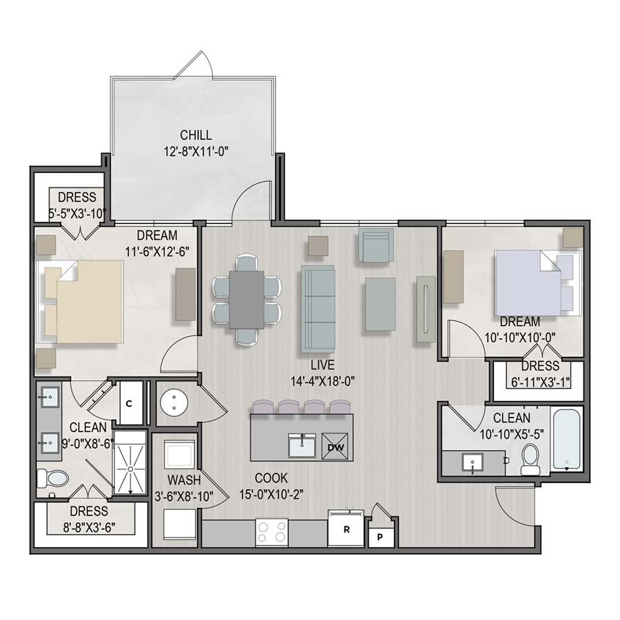 B20B floor plan