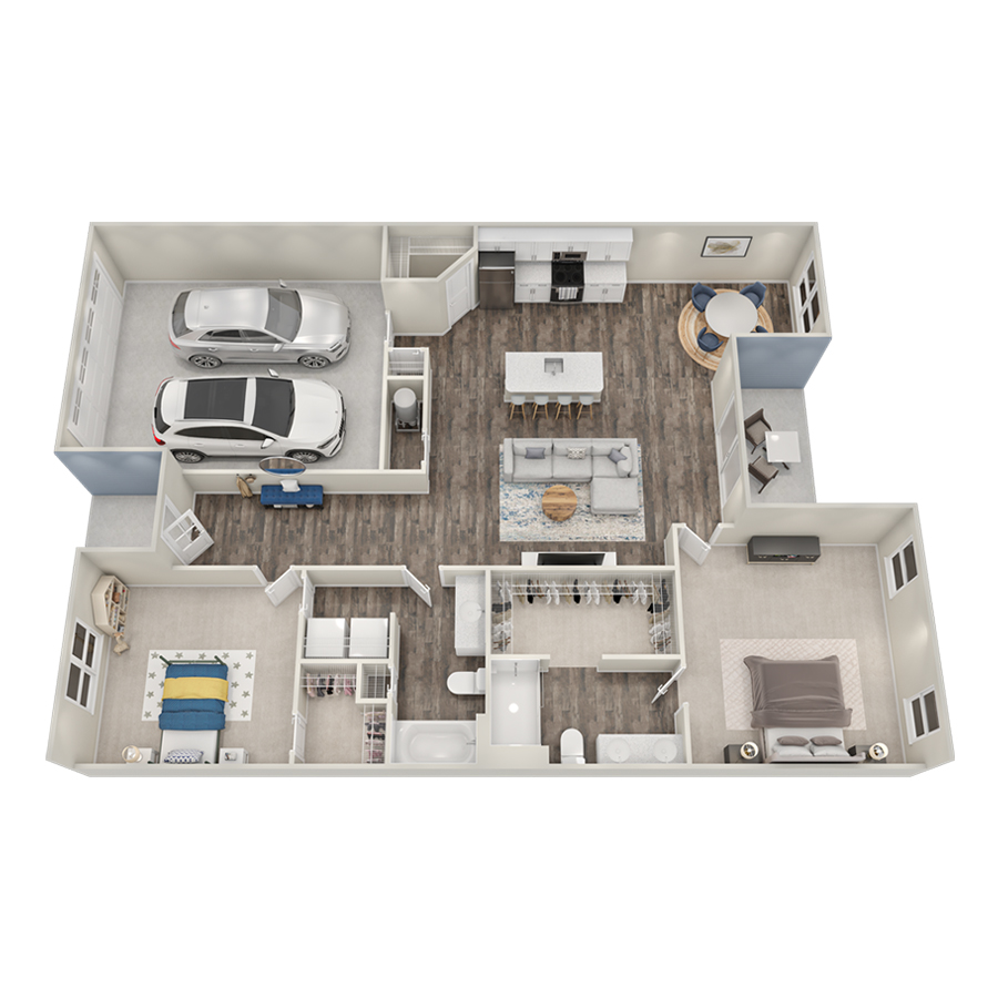 Capri Villa floor plan