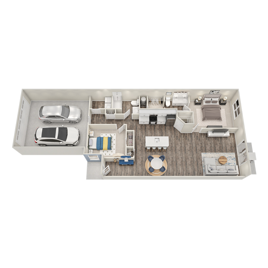 Peacock Villa floor plan