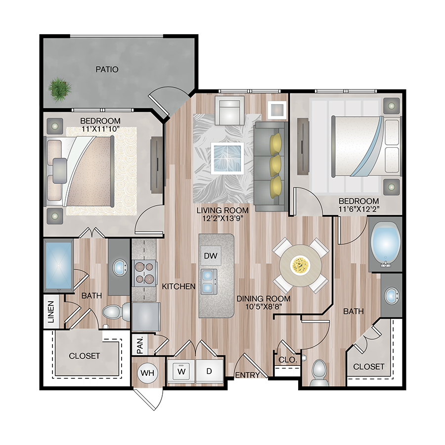 B2 floor plan
