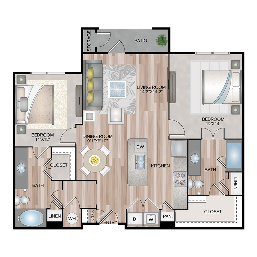 B3 floor plan