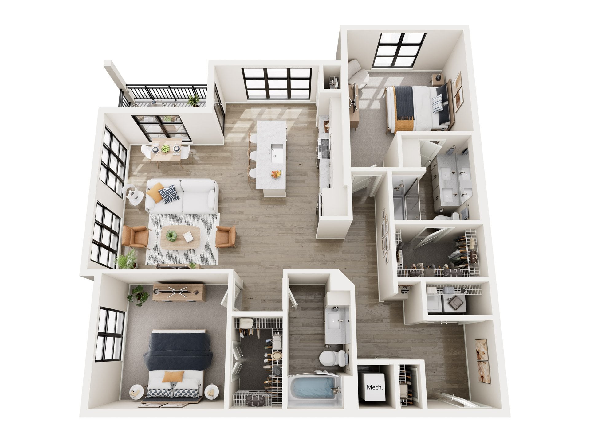 B4 floor plan